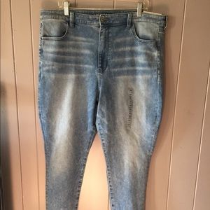 American Eagle super high rise jeggings
